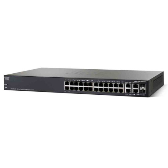 Коммутатор Cisco SG350-28MP-K9-EU