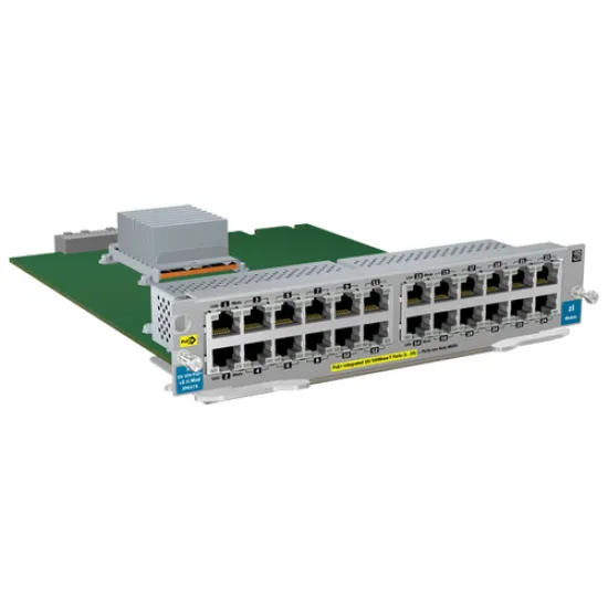 Модуль HP 24-портовый 10/100 PoE+ v2 для коммутаторов серии zl, J9547A Модуль HP 24-портовый 10/100 PoE+ v2 для коммутаторов серии zl, J9547A