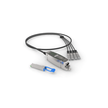 Модуль 40G QSFP-40G->4xSFP+SR, дальность до 10м