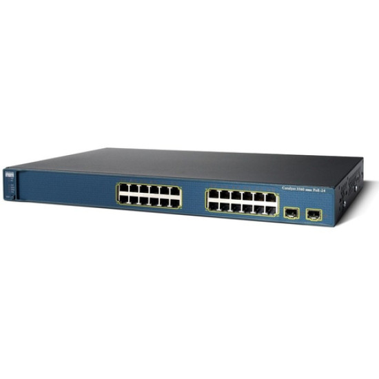 Коммутатор Cisco Catalyst WS-C3560E-24TD-E Коммутатор Cisco Catalyst WS-C3560E-24TD-E