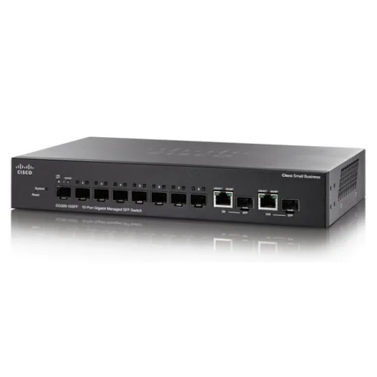 Коммутатор Cisco SG350-10SFP-K9-EU