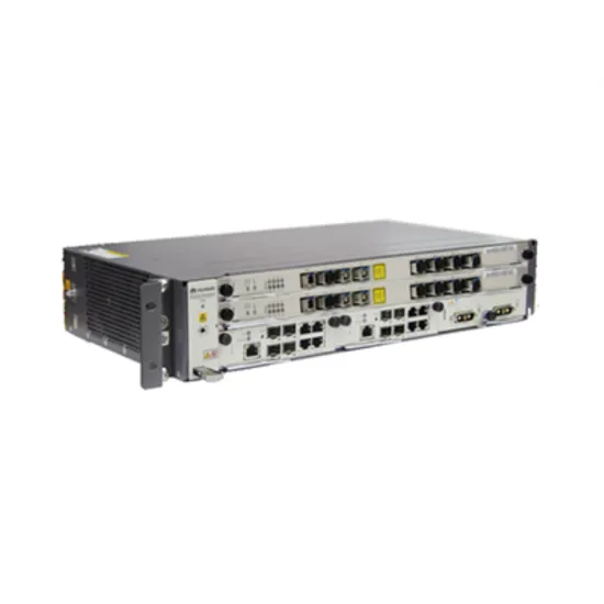 Шасси Huawei OLT GPON, 2 slots for interface module, 8 GPON ports DC, MA5608T