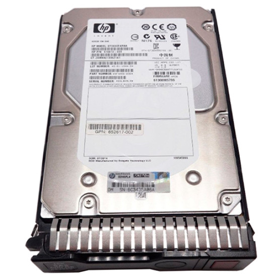 Жесткий диск HP 600GB 6G 15K 3.5" SAS, 653952-001, 652620-B21 Жесткий диск HP 600GB 6G 15K 3.5" SAS, 653952-001, 652620-B21