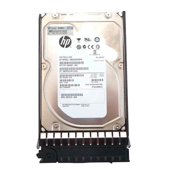 Жесткий диск HP 2TB 6G 7.2K 3.5" SAS, 606228-002, 508010-001, 507616-B21 Жесткий диск HP 2TB 6G 7.2K 3.5" SAS, 606228-002, 508010-001, 507616-B21