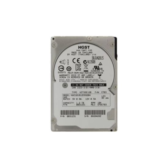 Жёсткий диск HGST 2,5" 1.8TB Ultrastar C10K1800 SAS 12Gb/s, 0B31236, HUC101818CS4204