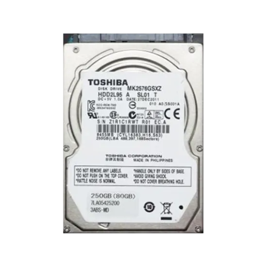 Жесткий диск Toshiba 250GB 3G 10K 2.5" SATA, MK2576GSXZ
