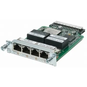 Модуль Cisco HWIC-4T1/E1 Модуль Cisco HWIC-4T1/E1