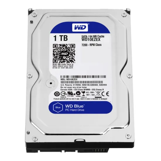 Жесткий диск WD 1 ТБ  Blue, WD10EZEX