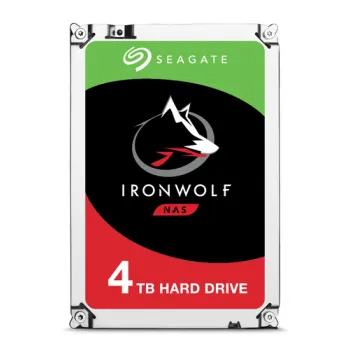 Жесткий диск Seagate SATA-III 4Tb Ironwolf (5900rpm) 64Mb 3.5", ST4000VN008