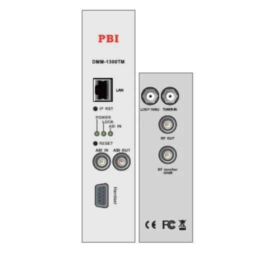QAM трансмодулятор PBI DMM-1300TM-S2C QAM трансмодулятор PBI DMM-1300TM-S2C