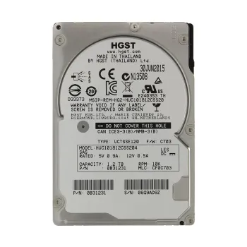 Жесткий диск HGST Ultrastar C10K1800 1.2TB 2.5" SAS, HUC101812CSS204