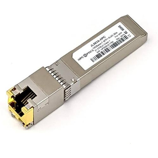 Оптический трансивер HPE Aruba 10GBASE-T SFP+ RJ45 30m Cat6A XCVR, JL563A Оптический трансивер HPE Aruba 10GBASE-T SFP+ RJ45 30m Cat6A XCVR, JL563A