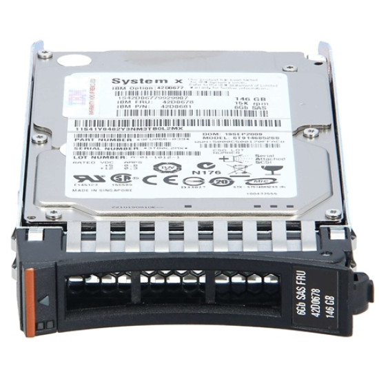 Жесткий диск IBM 146GB 15K 6Gbps SAS 2.5" 90Y8926 USED
