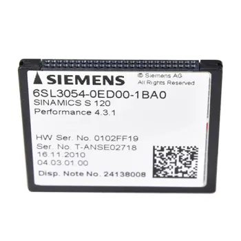 Карта памяти Siemens 6SL3054-0EJ00-1BA0 Карта памяти Siemens 6SL3054-0EJ00-1BA0