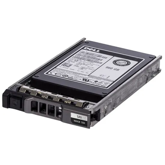 Накопитель SSD Dell 960GB 2.5" SFF SAS 12Gbps 512 Hot-plug, 400-AXOR Накопитель SSD Dell 960GB 2.5" SFF SAS 12Gbps 512 Hot-plug, 400-AXOR