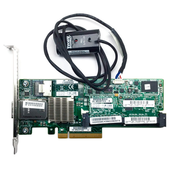 Контроллер HP Smart Array P222/512 FBWC 6Gb 1-port Int/1-port Ext SAS Контроллер HP Smart Array P222/512 FBWC 6Gb 1-port Int/1-port Ext SAS