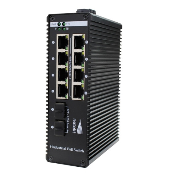 Коммутатор Netelit NTL-ILS208-G2SM Коммутатор Netelit NTL-ILS208-G2SM