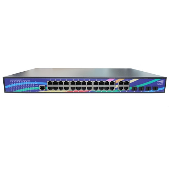 Коммутатор Netelit NTL-S3924P-G4C-450W Коммутатор Netelit NTL-S3924P-G4C-450W