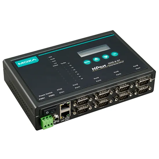 Преобразователь MOXA NPort 5650-8-DT-J Преобразователь MOXA NPort 5650-8-DT-J
