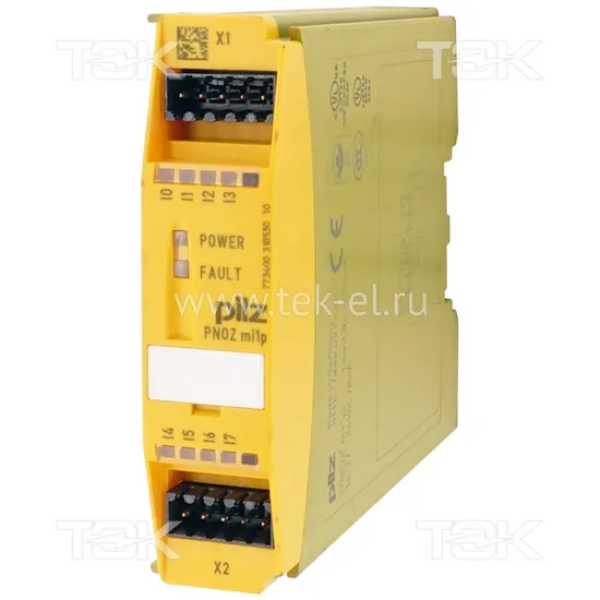 PNOZ mi1p 8 input<span> Модуль расширения: 8 дискретных входов, Uпит. 24V DС</span>