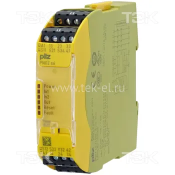 PNOZ s6 24V DC 3NO+1NC<span> Модуль безопасности</span> PNOZ s6 24V DC 3NO+1NC<span> Модуль безопасности</span>