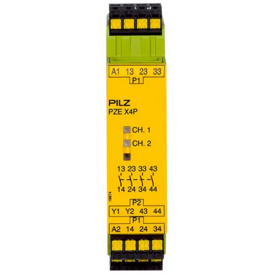 PZE X4P C 24VDC 4n/o