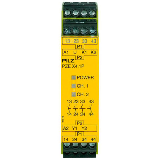 PZE X4.1P 24VDC 4n/o PZE X4.1P 24VDC 4n/o