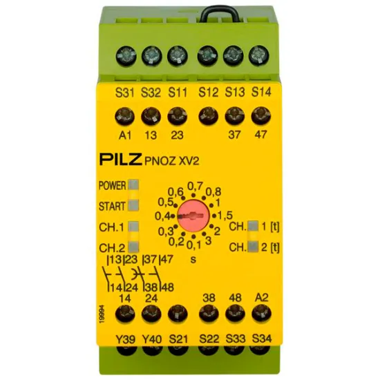 PNOZ XV2 3/24VDC 2n/o 2n/o t