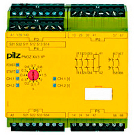 PNOZ XV3.1P 3/24VDC 3n/o 1n/c 2n/o t PNOZ XV3.1P 3/24VDC 3n/o 1n/c 2n/o t