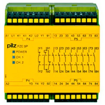 PZE 9P C 24VACDC 8n/o 1n/c