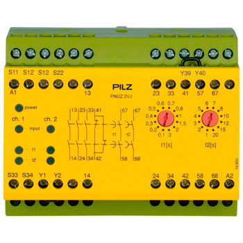 PNOZ 2VJ 24VDC 3n/o 1n/c 2n/o t