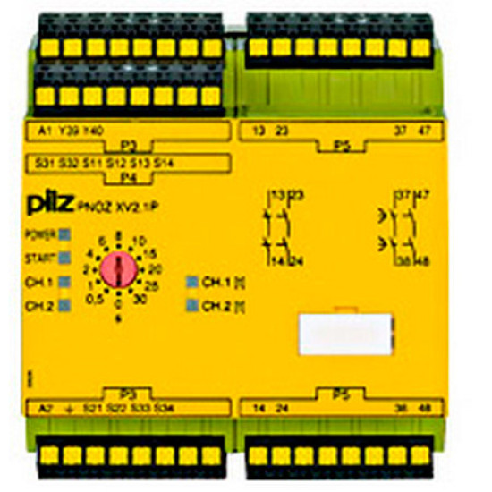 PNOZ XV2.1P C 3/24-240VACDC 2n/o 2n/o t PNOZ XV2.1P C 3/24-240VACDC 2n/o 2n/o t