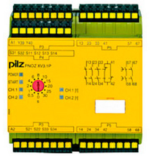 PNOZ XV3.1P C 30/24VDC 3n/o 1n/c 2n/o t