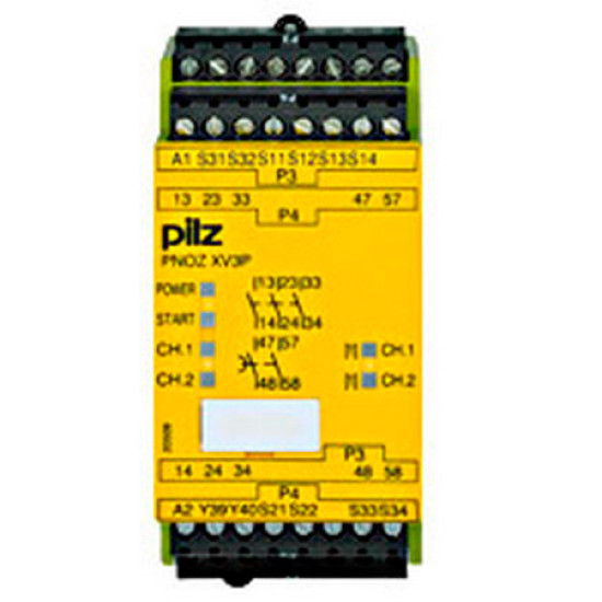 PNOZ XV3P 0.5/24VDC 3n/o 2n/o t fix PNOZ XV3P 0.5/24VDC 3n/o 2n/o t fix