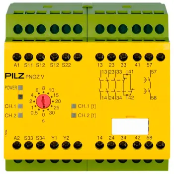 PNOZ V 30s 24VDC  3n/o 1n/c 1n/o t