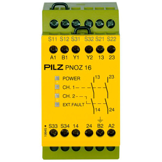 PNOZ 16 24VAC 24VDC 2n/o PNOZ 16 24VAC 24VDC 2n/o