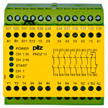 PNOZ 11 42VAC 24VDC 7n/o 1n/c