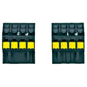 PNOZ X Set spring loaded terminals P1+P2