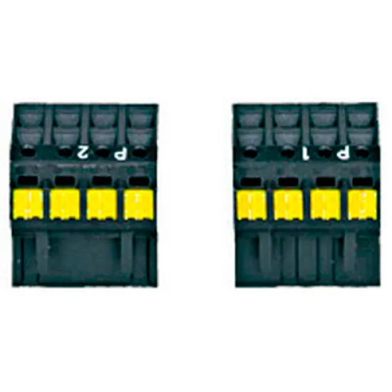 PNOZ X Set spring loaded terminals P1+P2