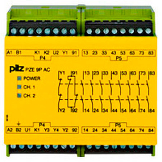 PZE 9P 24VACDC 24-240VACDC 8n/o 1n/c PZE 9P 24VACDC 24-240VACDC 8n/o 1n/c