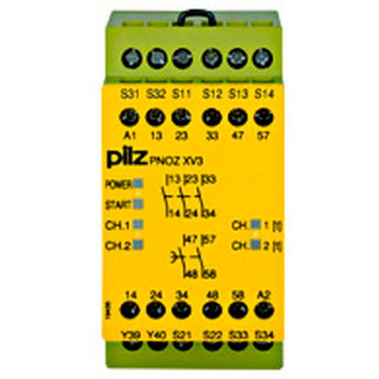 PNOZ XV3 3/24VDC 3n/o 2n/o t fix PNOZ XV3 3/24VDC 3n/o 2n/o t fix