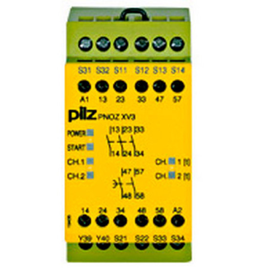 PNOZ XV3 0.5/24VDC 3n/o 2n/o t fix PNOZ XV3 0.5/24VDC 3n/o 2n/o t fix