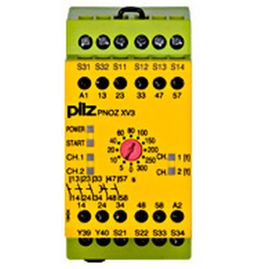 PNOZ XV3 300/24VDC 3n/o 2n/o t PNOZ XV3 300/24VDC 3n/o 2n/o t