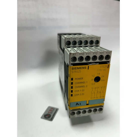 SIEMENS SIRIUS SAFETY RELAYS MECHANICAL 3TK2827-1AJ20Refurb
