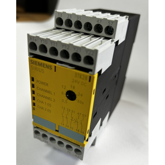 SIEMENS SIRIUS SAFETY RELAYS MECHANICAL 3TK2827-1BB40Refurb
