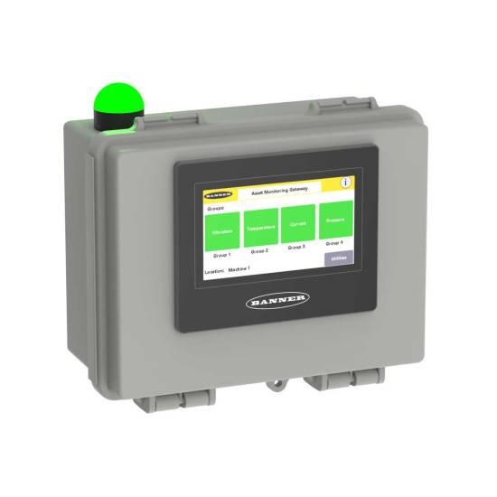 TURCK BANNER ASSET MONITORING GATEWAY W/ WW CELL + CDSAMG-SNAP-ID