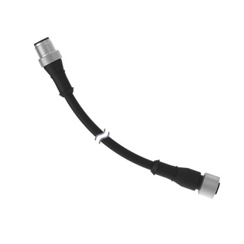 TURCK BANNER M12 DOUBLE-ENDED CABLE, 10 FT.MQDEC-410SS