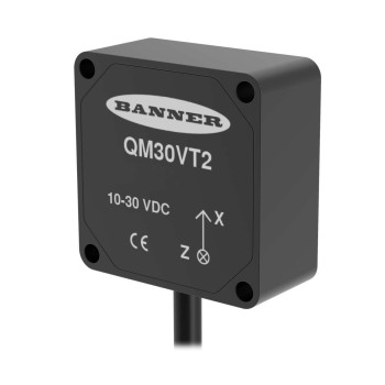 TURCK BANNER VIBRATION AND TEMPERATURE SENSOR 2 M QDQM30VT2