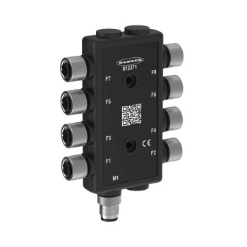 TURCK BANNER M12 8-PORT JUNCTION BLOCKR95-8M125-M125Q-P