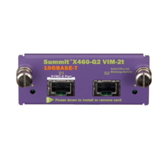 Модуль для коммутаторов Extreme Summit X460-G2 VIM-2T